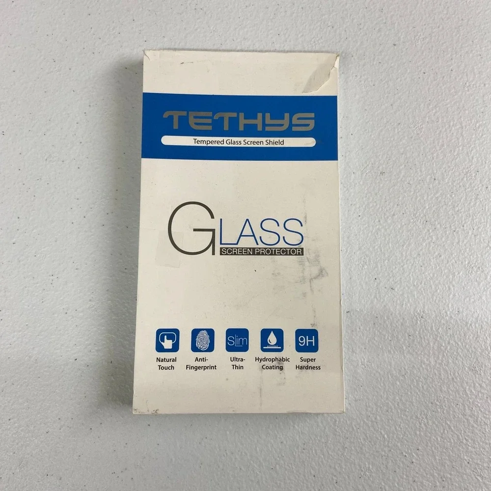 TETHYS tempered glass screen shield protector iPhone 11 Pro Max/XS Max phone set